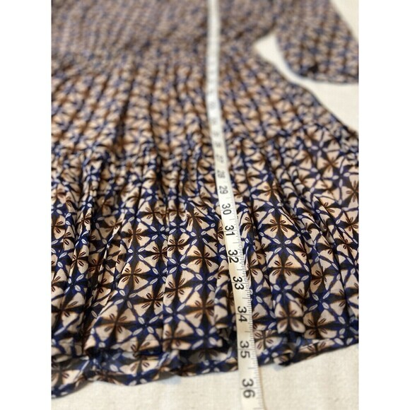 Velvet By Graham Spencer Revolve Sienna‎ Dress In Batik Print Women’s Size Small - Picture 6 of 10